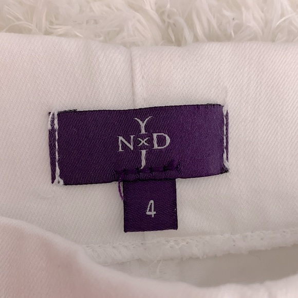 NYJD White Skinny Ankle Jean - Picture 4 of 12